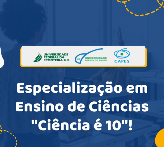 Especialização Ciência é 10!